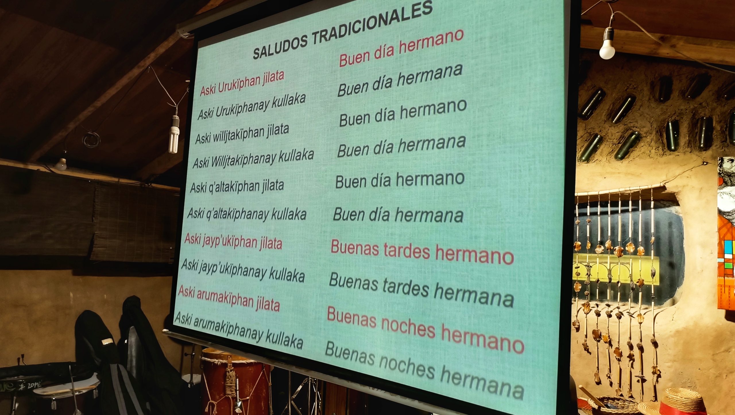 Taller de lengua originaria. - Imagen 5